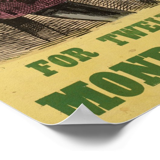 Nur Poster für zwölf Nächte (Ecke)