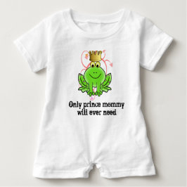 Nur Prinzessin Mommy wird jemals eine Babyaufliege Baby T-shirt
