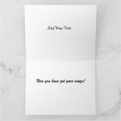 Nur qualifizierte Happy Pilot Card Karte (Innenseite)