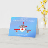 Nur qualifizierte Pilotenlizenz Karte (Gelbe Blume)