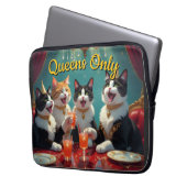 Nur Queens! Laptopschutzhülle (Vorderseite Links)