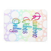 Nur Rainbow Vibes Magnet (Horizontal)