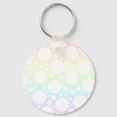 Nur Rainbow Vibes Schlüsselanhänger (Rückseite)