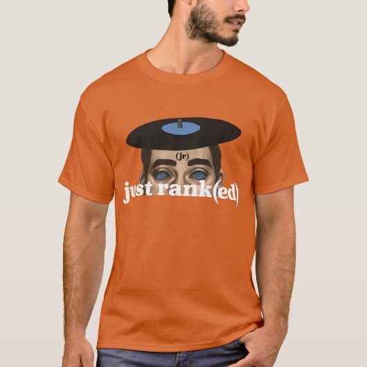 Nur Rangliste Kopf Logo T-Shirt (Vorderseite)