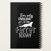 Nur reden mit meinem Freret heute Funny Animal Lov Planer (Rückseite)