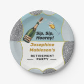 Nur Rentner, Party-Accessoires Pappteller (Vorderseite)