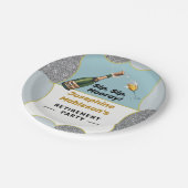 Nur Rentner, Party-Accessoires Pappteller (Schrägansicht)