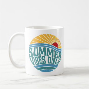 Nur Retro-Sommer-Vibes Kaffeetasse