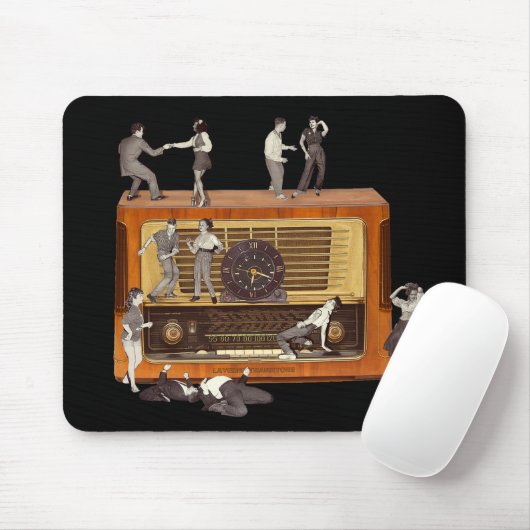 Nur Rock & Roll Mousepad (Mit Mouse)