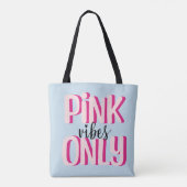 Nur rosa Farbtöne Tasche (Rückseite)