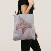Nur rosa Meerglas - Tasche (Von Nahem)