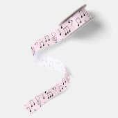 Nur Rosa notiert Satinband (Rückseite)