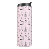 Nur Rosa notiert Thermosbecher (Nach links gedreht)