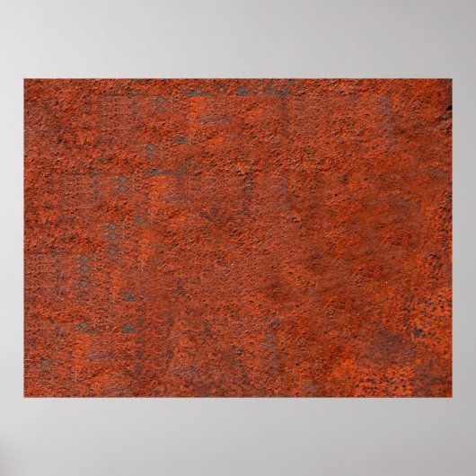 Nur Rostrost rostfreies Eisen Poster (Vorne)