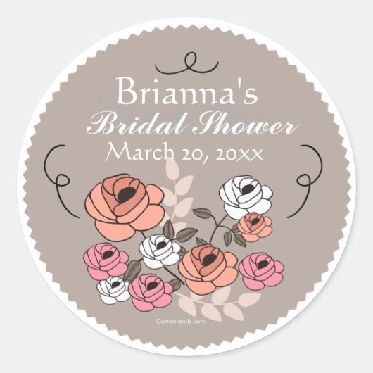 Nur Rosy Sticker (Vorderseite)