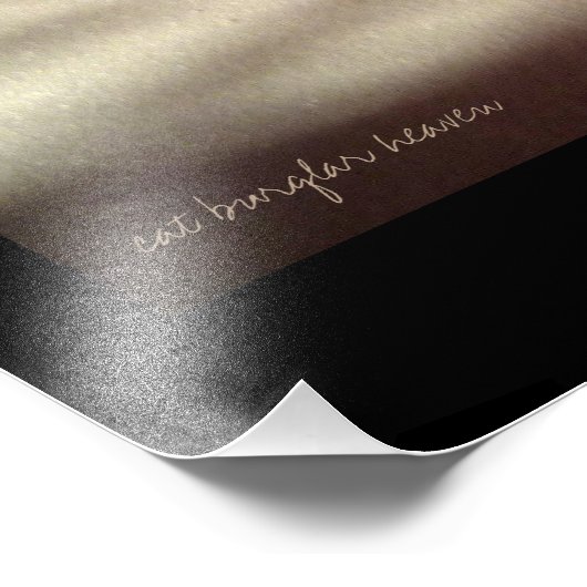 Nur rot fotodruck (Ecke)