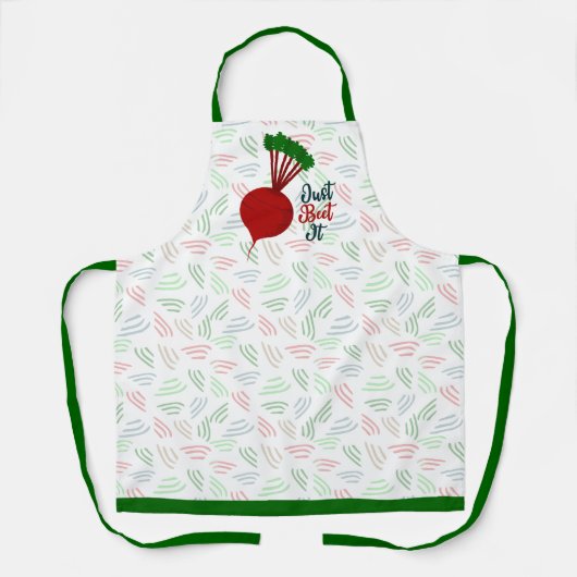 Nur rüben, Veggie Schürze (Vorderseite)