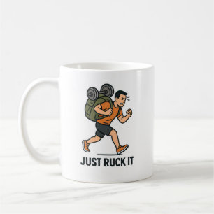 Nur Ruck Es Lustiger Fitness-Becher – Perfektes Ge Kaffeetasse