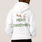 "Nur Santa Vibes!" Hoodie (Rückseite)