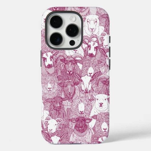 nur Schaf kirschweiß Case-Mate iPhone Hülle (Rückseite)