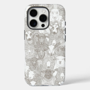 nur Schafe natürliche weiße iPhone 16 Pro Hülle