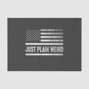 Nur Schlichte komische amerikanische Flaggenwahl Seidenpapier