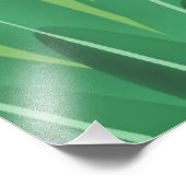 Nur Schnecke weg Niedliche Schnecke Fotodruck (Ecke)