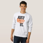 NUR SCHNELL SWEATSHIRT (Vorne ganz)