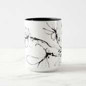 Nur Schwarz-Weiß-Tasse Tasse (Zentrum)