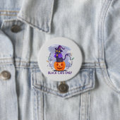 Nur schwarze Katze Button (Beispiel)