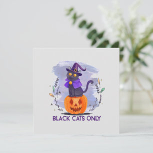 Nur schwarze Katzen - Hexenkatze auf Jack-O’-Later