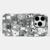 nur schwarze weiße Schafe Case-Mate iPhone Hülle (Rückseite (Horizontal))