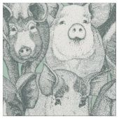 nur Schweine Balsam Enteneier Stoff (Nahaufnahme)