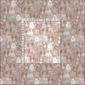 nur Schweine Mocha Mousse Creme Beige Stoff (Kachel)