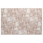 nur Schweine Mocha Mousse Creme Beige Stoff (Fat Quarter (45,7 x 55,9 cm))