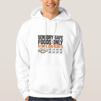Nur sensorisch sichere Lebensmittel Lustiger ADHD  Hoodie