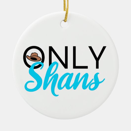 Nur Shans Holiday Ornament (Vorne)