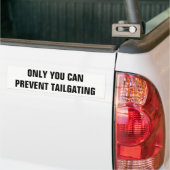 Nur Sie können das condenced Tailgatingfolio Autoaufkleber (Auf Lkw)