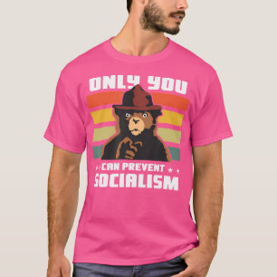 Nur Sie können das sozialistische Camping Vintag G T-Shirt