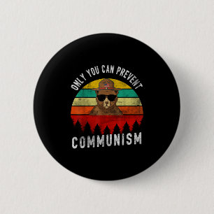 Nur Sie können den Kommunismus der russischen Bäre Button