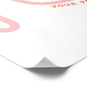 Nur Sie können Ihren Pfad inspirierend Angebot fin Poster (Ecke)