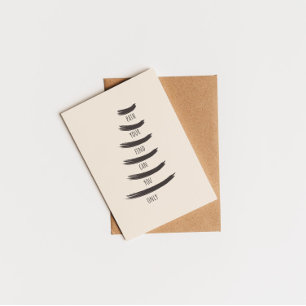 Nur Sie können Ihren Pfad inspirierend Angebot fin Postkarte