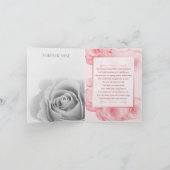 NUR SIE UND ICH | Grußkarte Karte (Innenseite)