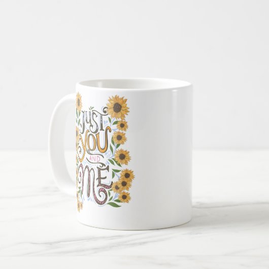 NUR SIE UND ICH KAFFEETASSE (Vorderseite Links)