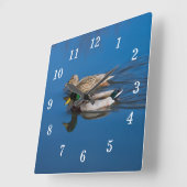 Nur Sie und ich Wall Clock Quadratische Wanduhr (Winkel)