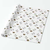 Nur Sie. Valentines-Liebemuster mit Herzen Geschenkpapier (Ungerollt)