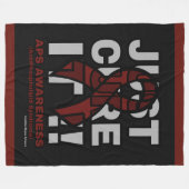 NUR, SIE ZU KÜRZEN... APS FLEECEDECKE (Vorderseite (Horizontal))