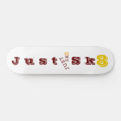 Nur Sk8 Tasse Skateboard (Horizontal)