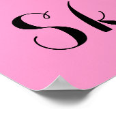 Nur Skate Ice Skater Poster (Ecke)