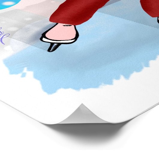 Nur Skate Poster (Ecke)